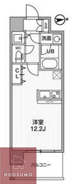 La Douceur豊中南 502｜大阪府豊中市庄内幸町2丁目(賃貸マンション1R・5階・31.25㎡)の写真 その2