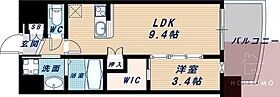 セレニテ江坂ミラク  ｜ 大阪府吹田市江坂町1丁目（賃貸マンション1LDK・5階・33.49㎡） その2