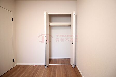 各洋室にクローゼットを完備