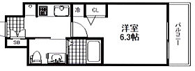 エステムプラザ神戸三宮ルクシア 1007 ｜ 兵庫県神戸市中央区御幸通3丁目2-25（賃貸マンション1K・10階・21.28㎡） その2