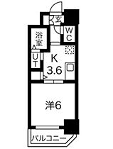 ワールドアイ神戸湊町 704 ｜ 兵庫県神戸市兵庫区湊町4丁目1-19（賃貸マンション1K・7階・24.48㎡） その2