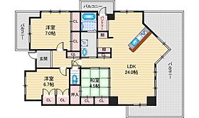 コーポラティブハウスクレセント  ｜ 大阪府茨木市新郡山1丁目（賃貸マンション3LDK・3階・90.26㎡） その2