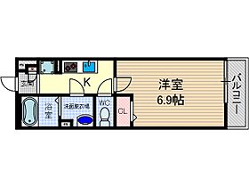 リブリ千里丘  ｜ 大阪府摂津市千里丘2丁目（賃貸アパート1K・3階・22.35㎡） その2