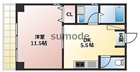 メゾンドボナール  ｜ 大阪府摂津市鳥飼和道2丁目（賃貸マンション1DK・1階・36.00㎡） その2