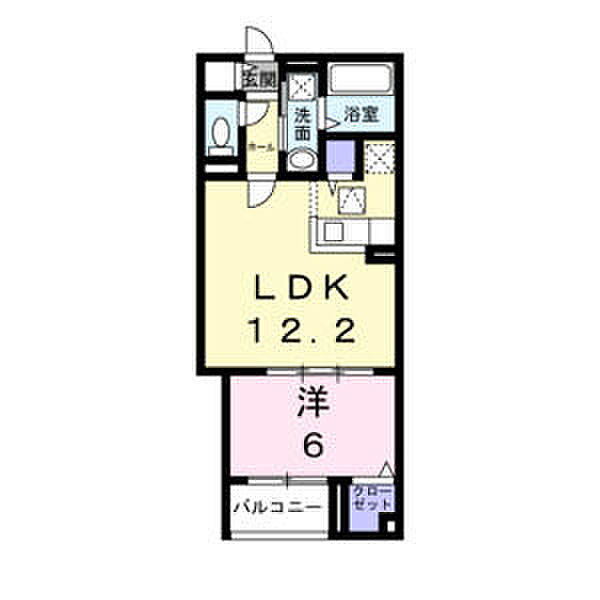 ツイテールII ｜大阪府茨木市西豊川町(賃貸アパート1LDK・2階・43.67㎡)の写真 その2