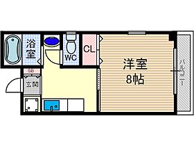 千里ミレニア21  ｜ 大阪府吹田市千里丘下（賃貸マンション1K・1階・25.00㎡） その2