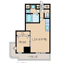 ジョワアバンセ  ｜ 福岡県福岡市博多区吉塚6丁目（賃貸マンション1LDK・5階・34.37㎡） その2