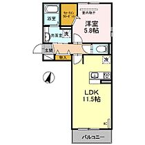 福岡県福岡市博多区那珂5丁目（賃貸アパート1LDK・2階・42.93㎡） その2