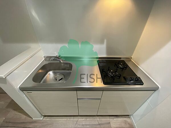 画像4:シンプルな清潔感のあるキッチンです！