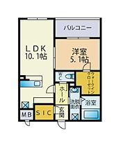 メゾンドリジエール  ｜ 福岡県福岡市南区井尻3丁目（賃貸マンション1LDK・4階・40.17㎡） その2