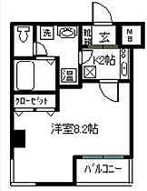 セルクル北方  ｜ 福岡県福岡市博多区博多駅前1丁目（賃貸マンション1K・4階・26.18㎡） その2