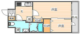 グランフォーレ呉服町  ｜ 福岡県福岡市博多区神屋町（賃貸マンション2K・13階・24.82㎡） その2