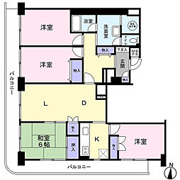 間取図画像 4LDK