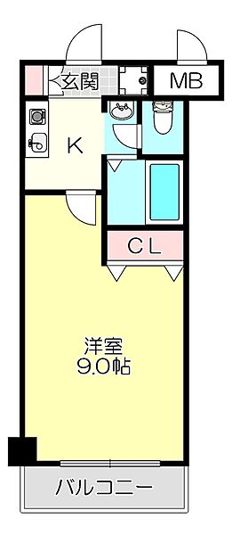 M’PLAZA高井田 ｜大阪府東大阪市高井田本通7丁目(賃貸マンション1K・7階・24.87㎡)の写真 その2