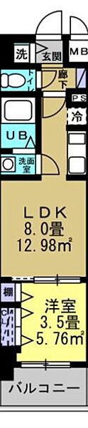 リアライズ南巽 803｜大阪府大阪市生野区巽中4丁目(賃貸マンション1LDK・8階・30.09㎡)の写真 その2