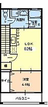 フジパレスフォンターナII番館  ｜ 大阪府東大阪市西堤西1-6（賃貸アパート1LDK・2階・33.75㎡） その2