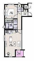 ル・グランアコルネ・アネックス  ｜ 大阪府東大阪市西上小阪8-11（賃貸マンション1LDK・1階・43.93㎡） その2