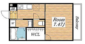 K s Residence 瓢箪山  ｜ 大阪府東大阪市瓢箪山町15-10（賃貸アパート1K・3階・27.63㎡） その2