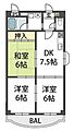 インフィルドハイツ6階6.9万円