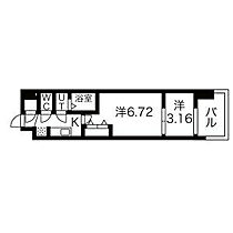 大阪府東大阪市横枕西（賃貸マンション2K・11階・27.61㎡） その2