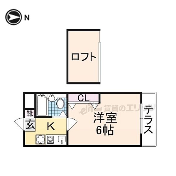 シティパレス生駒谷田町Ｐ7 112｜奈良県生駒市谷田町(賃貸マンション1K・1階・16.08㎡)の写真 その2