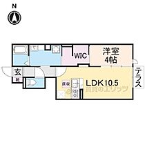 奈良県葛城市北花内（賃貸アパート1LDK・1階・41.22㎡） その2