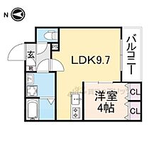 ジーメゾン大和小泉グレーデ 202 ｜ 奈良県生駒郡安堵町大字東安堵（賃貸アパート1LDK・2階・34.28㎡） その2