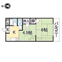 さやか杉ヶ町マンション 303 ｜ 奈良県奈良市杉ヶ町（賃貸マンション2K・3階・32.24㎡） その2