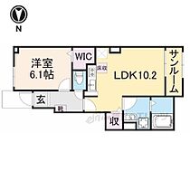 奈良県生駒市壱分町（賃貸アパート1LDK・1階・43.97㎡） その2