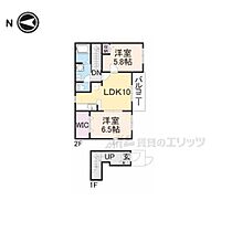 奈良県天理市富堂町（賃貸アパート2LDK・2階・55.78㎡） その2