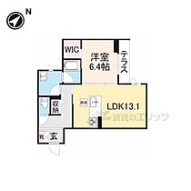 奈良県奈良市学園北１丁目（賃貸マンション1LDK・1階・52.19㎡） その2