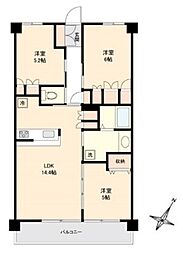 間取図画像 3LDK