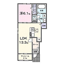 アルカディア 101 ｜ 埼玉県深谷市宿根508-1（賃貸アパート1LDK・1階・50.01㎡） その2