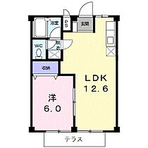 ファミリーハイツ 101 ｜ 群馬県伊勢崎市境西今井1-19（賃貸アパート1LDK・1階・39.74㎡） その2