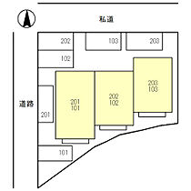 レディアンス熊谷 102 ｜ 埼玉県熊谷市中西3丁目15-28（賃貸アパート1LDK・1階・39.74㎡） その3