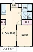 サンパレス足利II 104 ｜ 栃木県足利市堀込町（賃貸アパート1LDK・1階・39.74㎡） その2