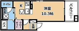 エヴィメリアＤ  ｜ 滋賀県大津市一里山（賃貸アパート1R・1階・27.53㎡） その2