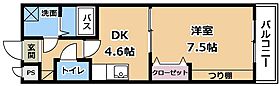 滋賀県草津市岡本町（賃貸マンション1DK・1階・29.73㎡） その2