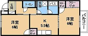 サープラス池田I  ｜ 滋賀県大津市大江5丁目（賃貸アパート2K・2階・45.55㎡） その2