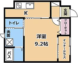 パーチェ　2024  ｜ 滋賀県大津市北大路1丁目（賃貸アパート1K・1階・27.19㎡） その2