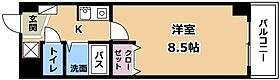 APEX　FLAT　R  ｜ 滋賀県草津市西渋川1丁目（賃貸マンション1K・5階・26.44㎡） その2