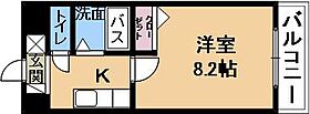 Antevorte  ｜ 滋賀県草津市岡本町（賃貸マンション1K・6階・24.00㎡） その2