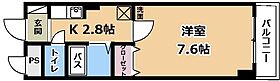 滋賀県草津市西矢倉3丁目（賃貸マンション1K・1階・22.77㎡） その2