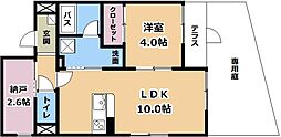 ステラート近江 1SLDKの間取図画像