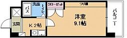 サンクリエート・ハヤシ壹號舘 1Kの間取図画像