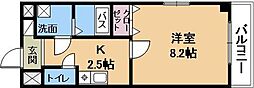 MNK-5 1Kの間取図画像