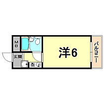 サウザンド15  ｜ 兵庫県西宮市安井町（賃貸マンション1R・1階・19.00㎡） その2