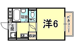 アトレー上甲子園  ｜ 兵庫県西宮市上甲子園２丁目（賃貸アパート1R・2階・19.73㎡） その2