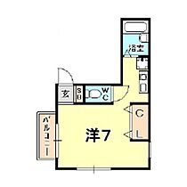 ファミール花実  ｜ 兵庫県西宮市岡田山（賃貸アパート1R・2階・21.96㎡） その2