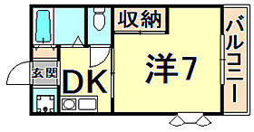 コートアゼリア  ｜ 兵庫県西宮市仁川百合野町（賃貸アパート1DK・1階・24.00㎡） その2